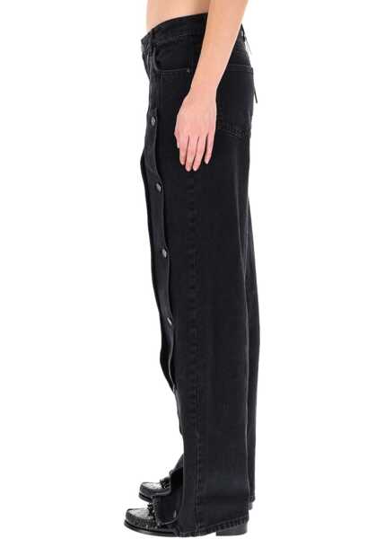 Blugi skinny ROTATE Birger Christensen Jeans With Button Detail BLACK Femei (BM 19355573) 3