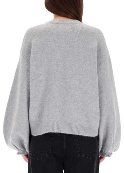 Pulovere ROTATE Birger Christensen Sweater With Wide Sleeves GREY Femei (BM 19355588) 3