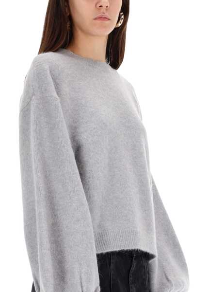 Pulovere ROTATE Birger Christensen Sweater With Wide Sleeves GREY Femei (BM 19355588) 4