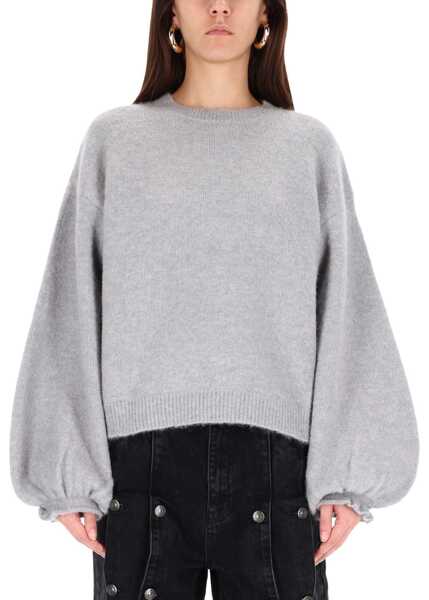 Pulovere ROTATE Birger Christensen Sweater With Wide Sleeves GREY Femei (BM 19355588) 1