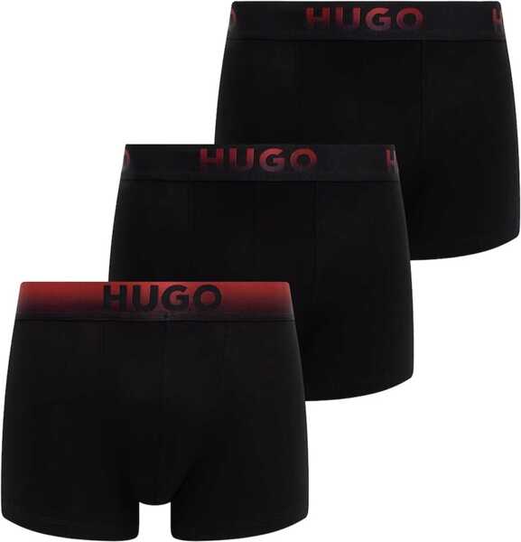 Lenjerie intima Hugo Boss 3-Pack Boxer Shorts With Logo BLACK Barbati (BM 19355597) 2