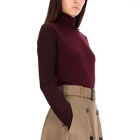 Pulovere casual Dama pagina 2 - Pulovere casual Burberry Wool Blend Pullover BORDEAUX Femei (BM 19355603) - B-mall.ro