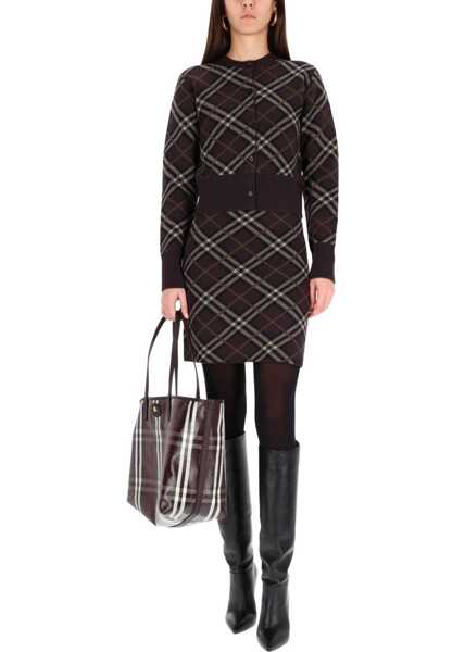 Fuste casual Burberry Ginny Skirt BROWN Femei (BM 19355606) 2