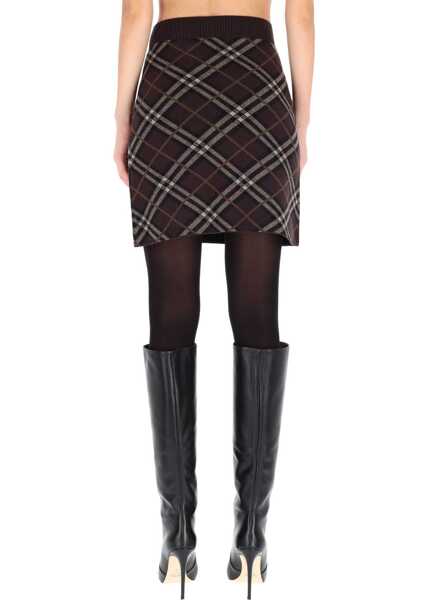 Fuste casual Burberry Ginny Skirt BROWN Femei (BM 19355606) 4