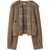 Burberry Wool-Blend Jacket With Scarf BROWN