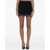 Alexander Wang Ribbed Mini Skirt BLACK