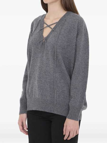 Pulovere Lisa Yang Erna Sweater GREY Femei (BM 19355687) 2