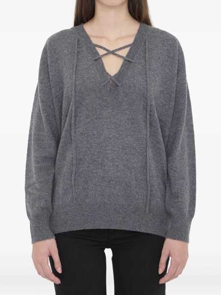 Pulovere Lisa Yang Erna Sweater GREY Femei (BM 19355687) 1