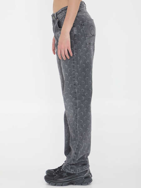 Blugi MARINE SERRE Laser Moon Jeans GREY Femei (BM 19355726) 3