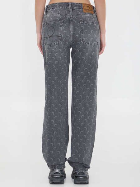 Blugi MARINE SERRE Laser Moon Jeans GREY Femei (BM 19355726) 4