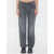 MARINE SERRE Laser Moon Jeans GREY