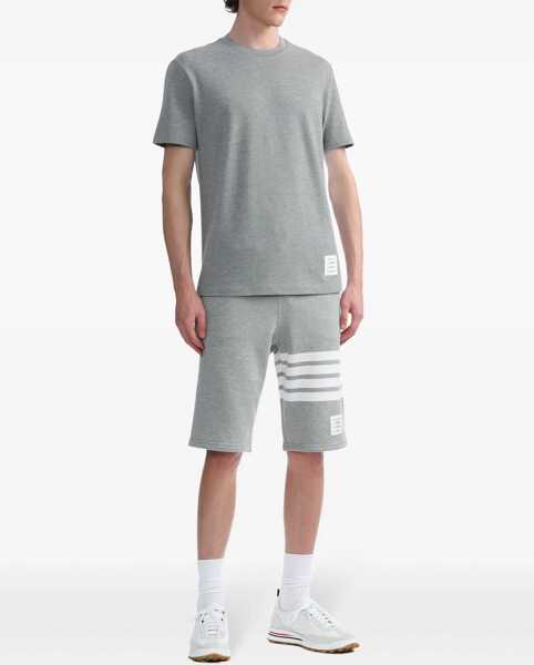 Tricouri Thom Browne Cotton T-Shirt LT GREY Barbati (BM 19355744) 2