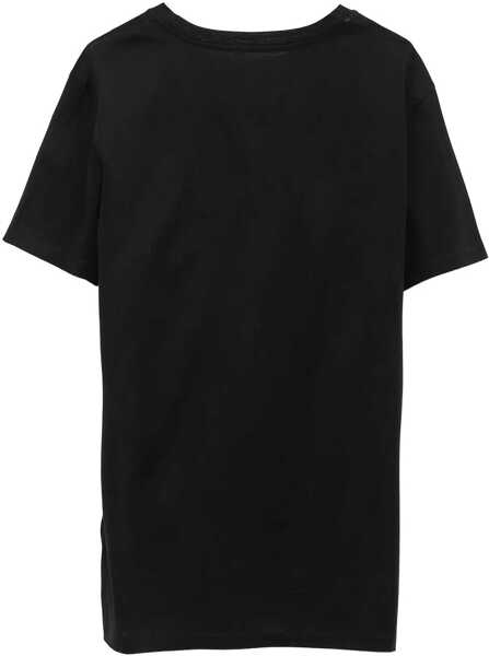 Tricouri Moncler T-Shirt With Double Logo Patches BLACK Barbati (BM 19355768) 2