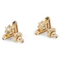 Cercei Dama - Cercei Valentino Garavani Je Les V Earrings GOLD Femei (BM 19355774) - B-mall.ro