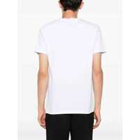 Tricouri Moncler pentru Barbati - Tricouri Moncler T-Shirt With Flocked Logo WHITE Barbati (BM 19355783) - B-mall.ro
