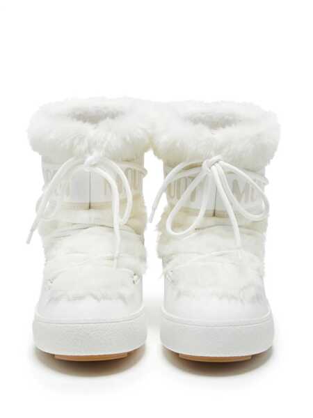 Bocanci Moon Boot MB LTRACK FAUX FUR WP BOOTS White Femei (BM 19359963) 4