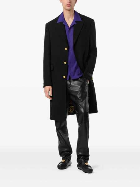 Paltoane Versace Versace Coats Black Barbati (BM 19360503) 2