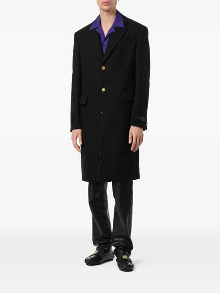 Paltoane Versace Versace Coats Black Barbati (BM 19360503) 3