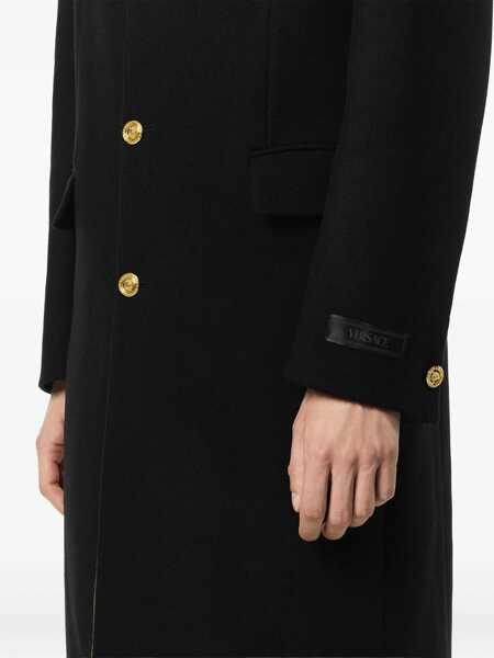 Paltoane Versace Versace Coats Black Barbati (BM 19360503) 5