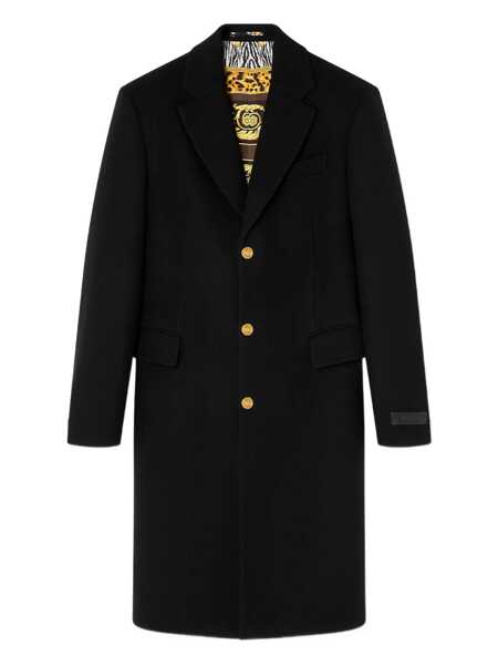 Paltoane Versace Versace Coats Black Barbati (BM 19360503) 1