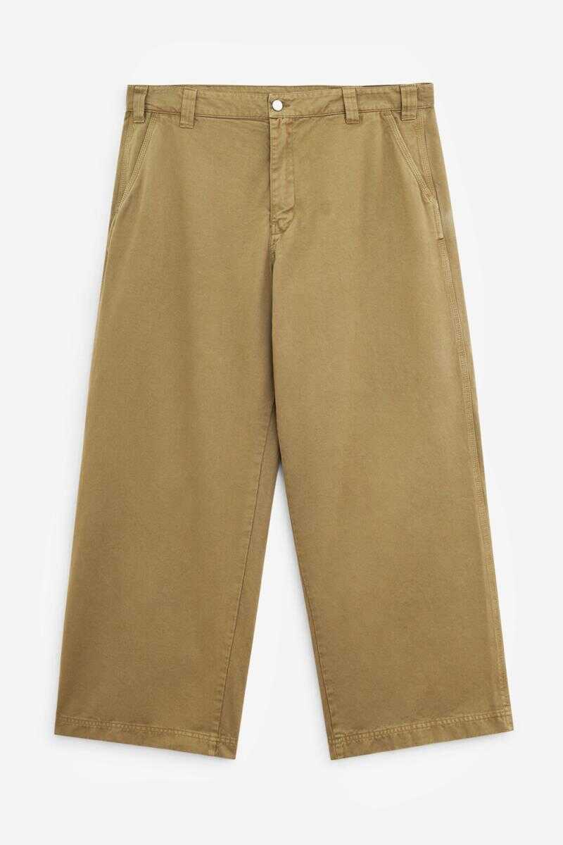 Pantaloni ERL Erl Pants Brown Barbati (BM 19360791) 1