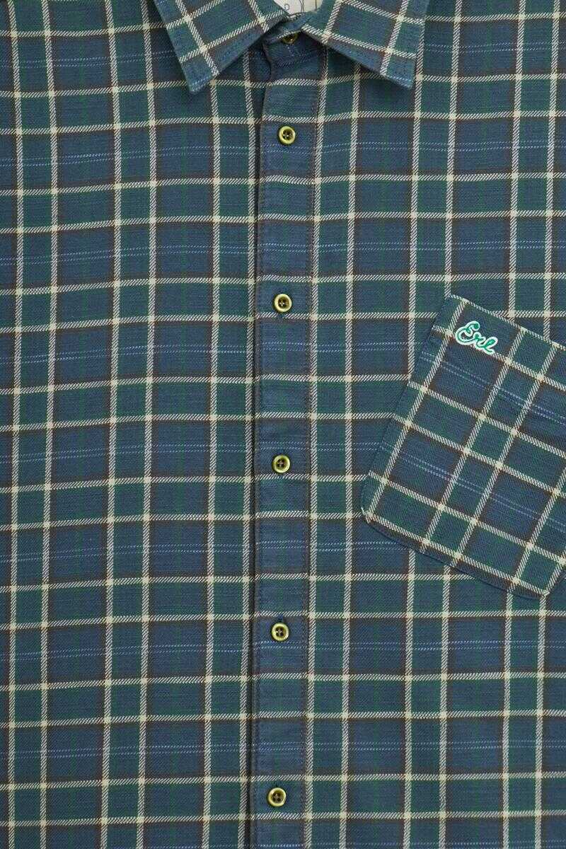 Camasi ERL Erl Shirts BLUE Barbati (BM 19360812) 5