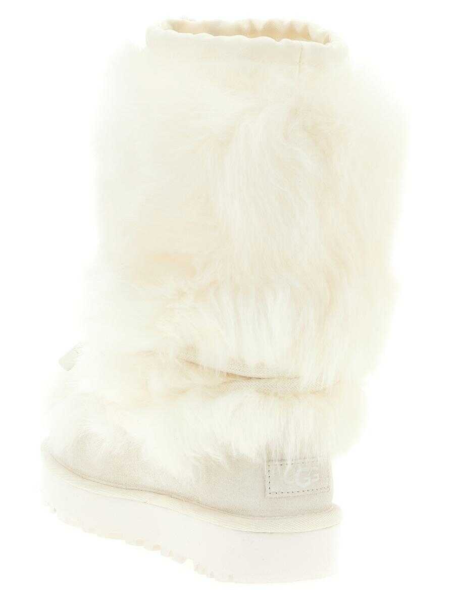 Bocanci UGG UGG Classic Tall Chalet Boots WHITE Femei (BM 19360824) 3