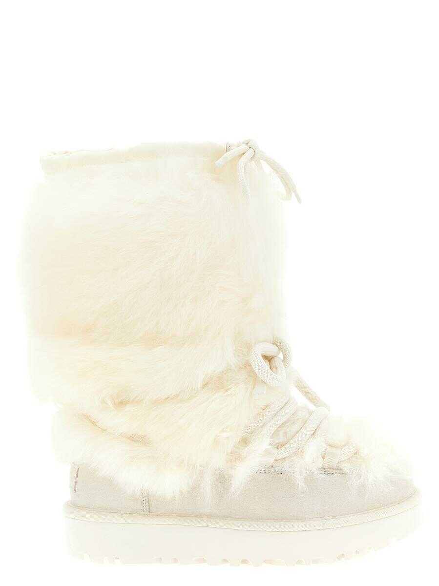 Bocanci UGG UGG Classic Tall Chalet Boots WHITE Femei (BM 19360824) 1