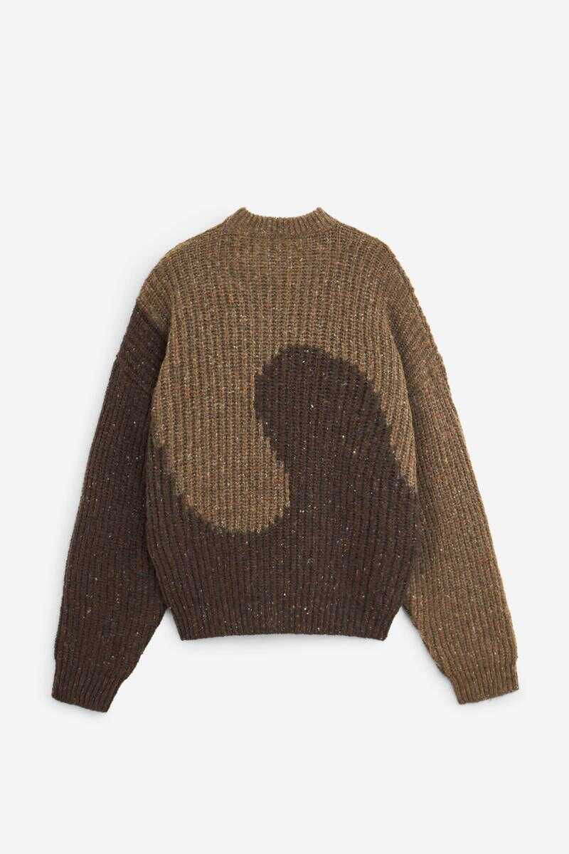 Pulovere ERL Erl Knitwear BROWN Barbati (BM 19360827) 2