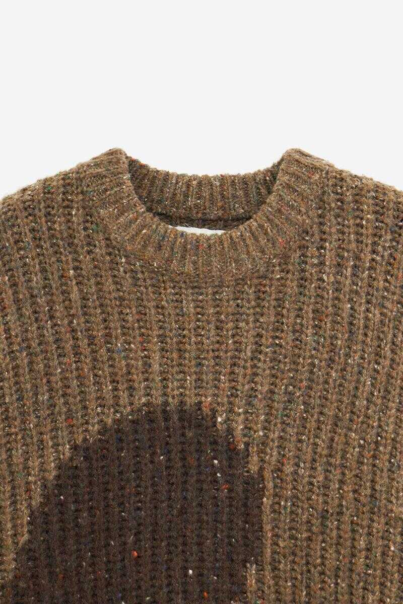 Pulovere ERL Erl Knitwear BROWN Barbati (BM 19360827) 3