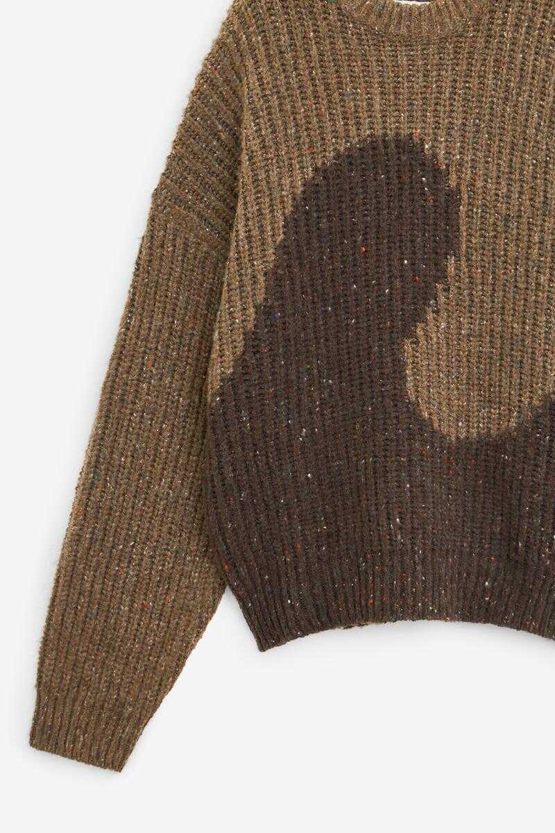 Pulovere ERL Erl Knitwear BROWN Barbati (BM 19360827) 4