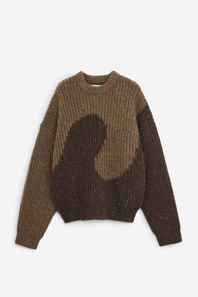 Pulovere ERL Erl Knitwear BROWN Barbati (BM 19360827) 1