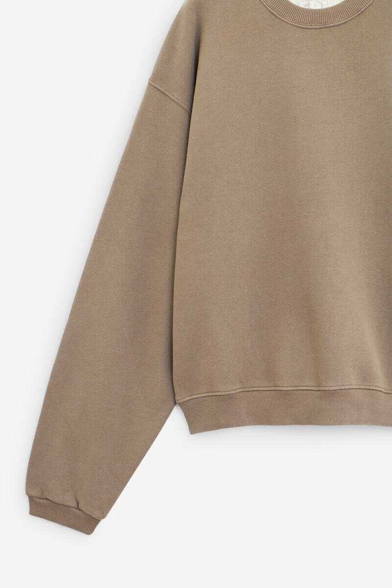 Pulovere ERL Erl Crewneck Sweatshirts Brown Barbati (BM 19360842) 4