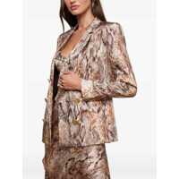 Imbracaminte L'AGENCE Dama - Geci LAGENCE LAgence Colin Blazer BROWN Femei (BM 19360932) - B-mall.ro