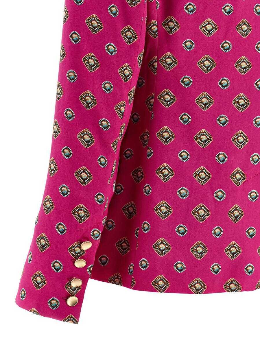 Sacouri LAGENCE LAgence Colin Blazer Purple Femei (BM 19360941) 4