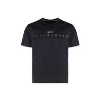 Tricouri Paul & Shark T-Shirt In Cotton Jersey With Logo Print Barbati