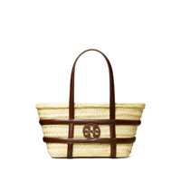 Genti de mana Tory Burch Small 'Ella' Tote Bag In Raffia Femei