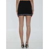 Fuste Alexander Wang Dama - Fuste Alexander Wang Ribbed Mini Skirt Black Femei (BM 19361136) - B-mall.ro