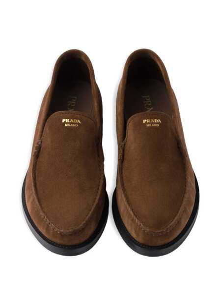 Mocasini Prada Prada Moccasters BROWN Femei (BM 19361307) 4