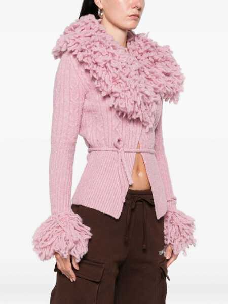 Cardigane THE ATTICO The Attico Cardigan PINK Femei (BM 19361610) 3