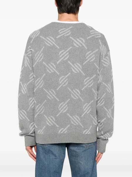 Pulovere DAILY PAPER Daily Paper Grey Cotton Knitwear GREY Barbati (BM 19361637) 4