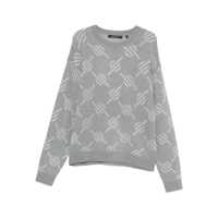 Pulovere Daily Paper Grey Cotton Knitwear Barbati