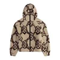 Geci Daily Paper White And Brown Casual Jacket Barbati