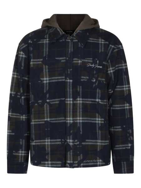 Camasi DAILY PAPER Daily Paper Blue Cotton Shirt SKY CAPTAIN BLUE Barbati (BM 19361649) 1