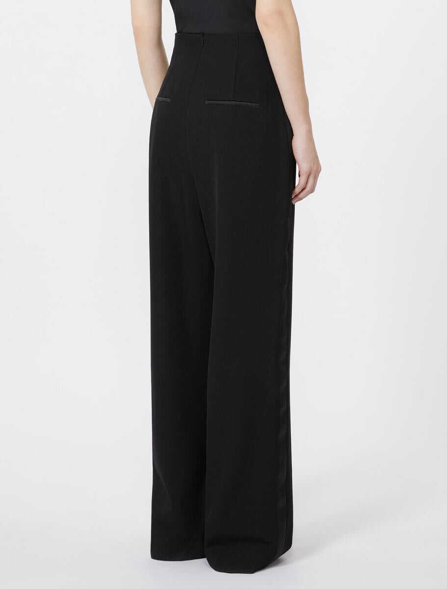 Pantaloni casual Max Mara Max Mara Trousers Black Femei (BM 19361733) 3