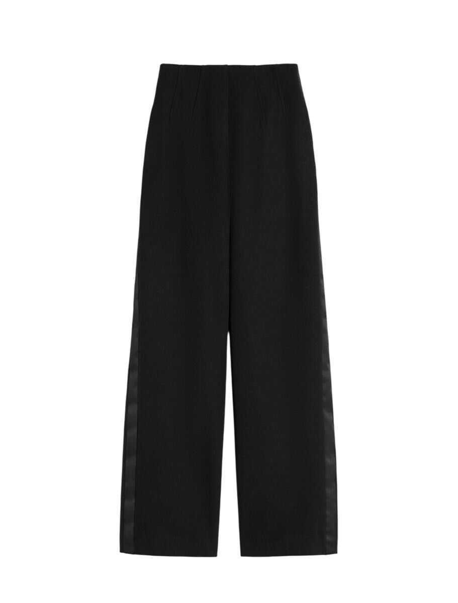 Pantaloni casual Max Mara Max Mara Trousers Black Femei (BM 19361733) 1