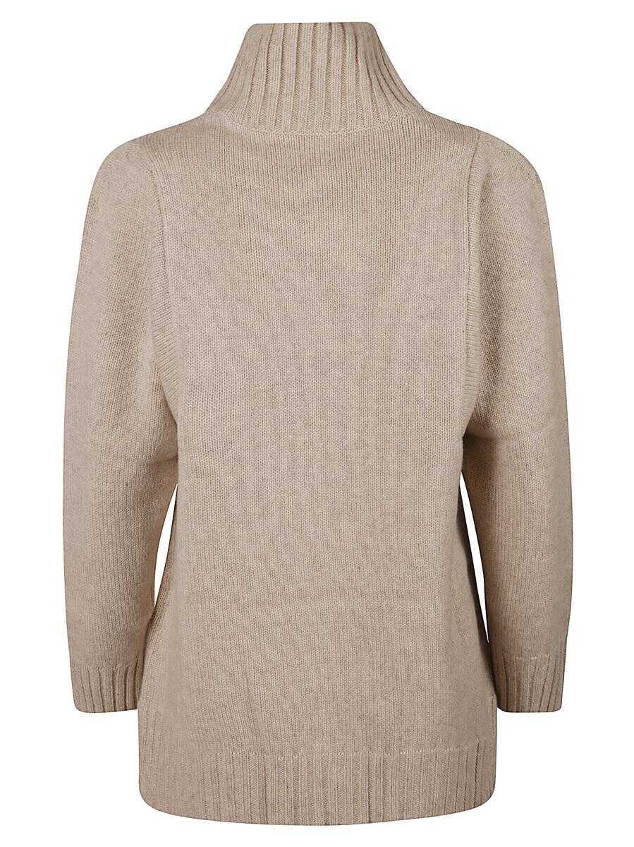 Pulovere Max Mara Max Mara Sweater BROWN Femei (BM 19361751) 2