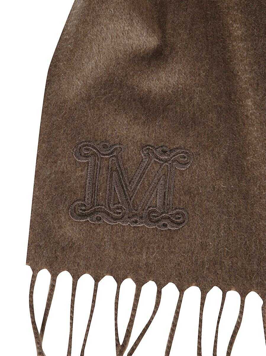 Esarfe Max Mara Max Mara Scarf BROWN Femei (BM 19361850) 2