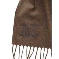 Esarfe Max Mara Dama - Esarfe Max Mara Max Mara Scarf BROWN Femei (BM 19361850) - B-mall.ro