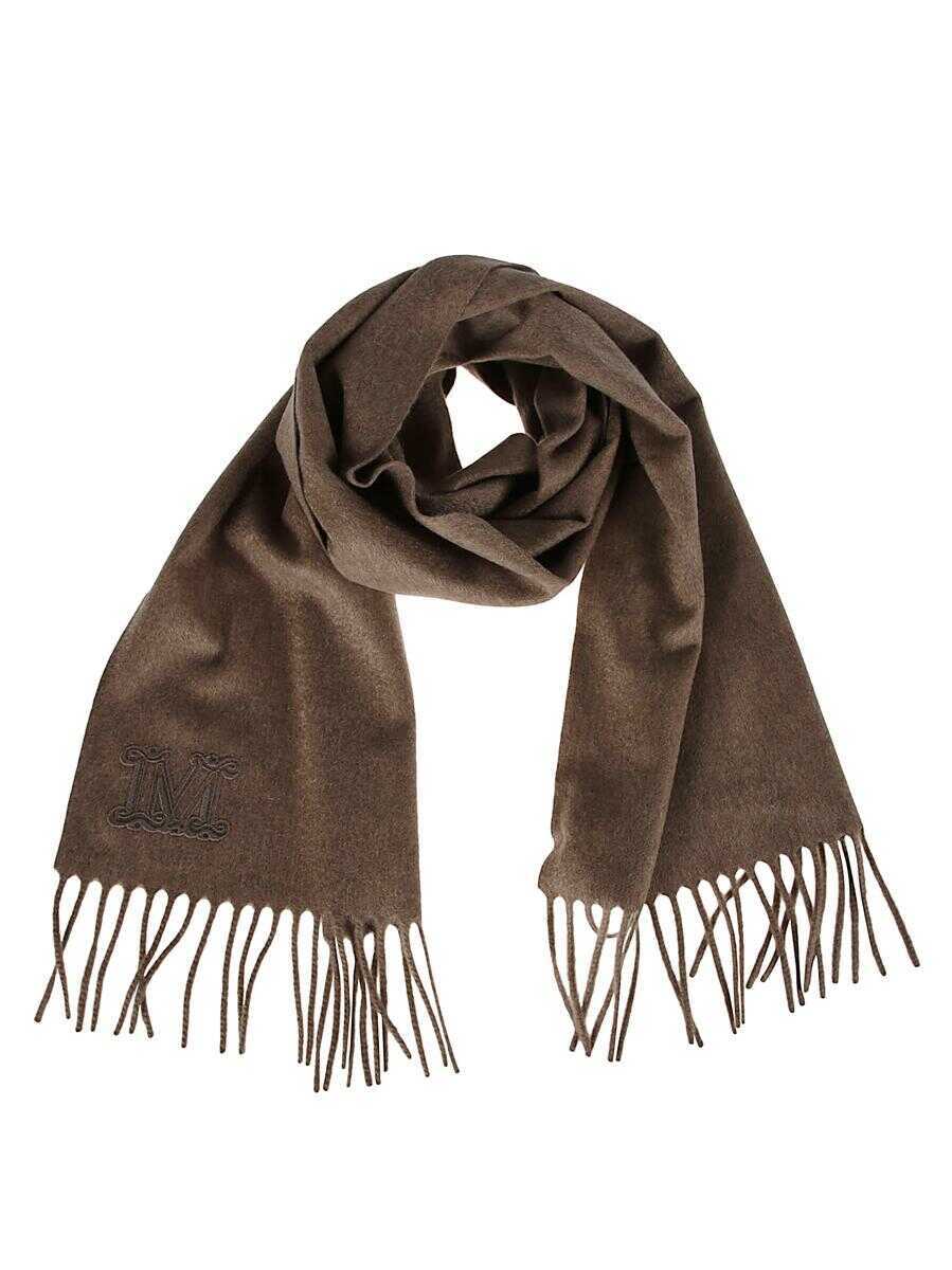 Esarfe Max Mara Max Mara Scarf BROWN Femei (BM 19361850) 1